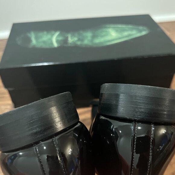 MAGNANNI CESAR PATENT LEATHER CAP TOE black - SIZE 9.5 - Picture 7 of 8